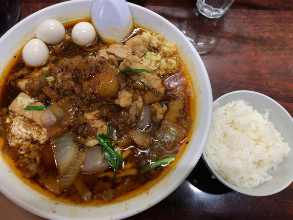 「スタ満ソバ880円」@元祖スタミナ満点らーめん すず鬼の写真