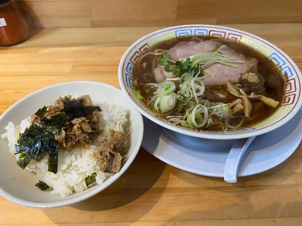 「サバ醤油そば」@サバ6製麺所 福島本店の写真