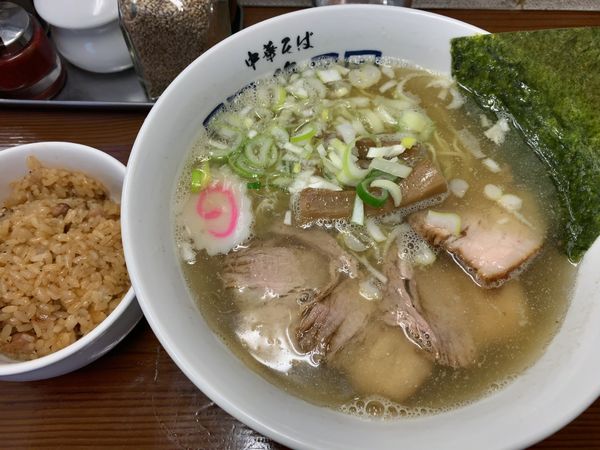 「煮干し中華そば」@中華そば 馥の写真