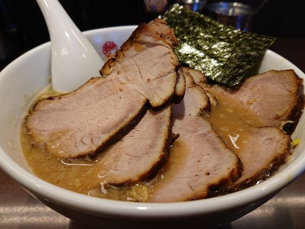 「チャーシューめん」@豚骨醤油らーめん まぼろしの写真