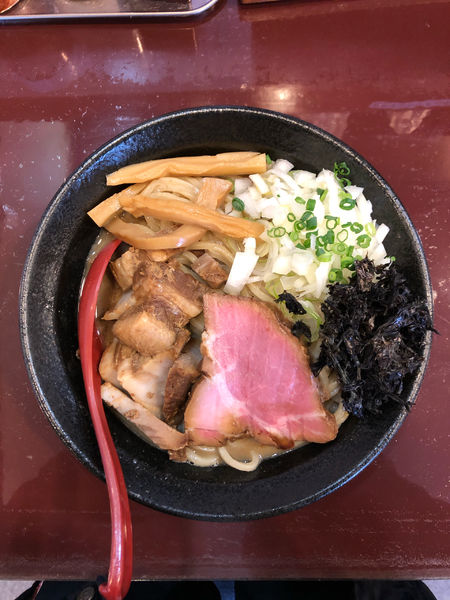 「濃厚煮干しまぜそば」@麺屋 照の坊の写真