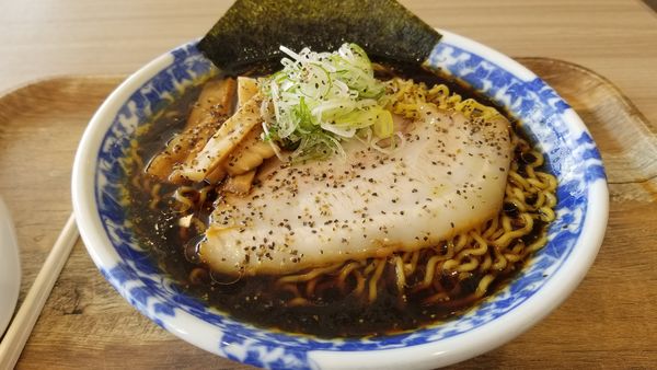 「イオンモール松本限定　松本ブラック中華そば」@凌駕IDEA イオンモール松本店の写真