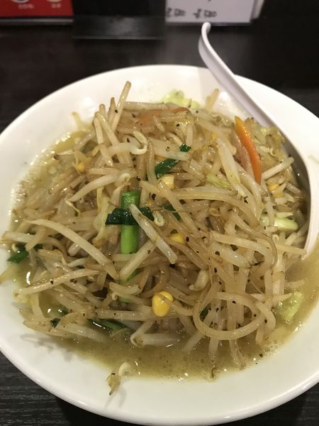 「野菜ラーメン、並」@麺屋  一 八丁堀店の写真