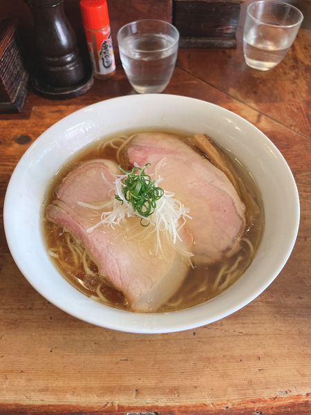 「味玉中華そば」@中華そば しば田の写真