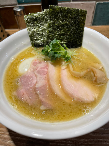 「特製濃厚中華そば（醤油）1100円」@中華そば やま福の写真