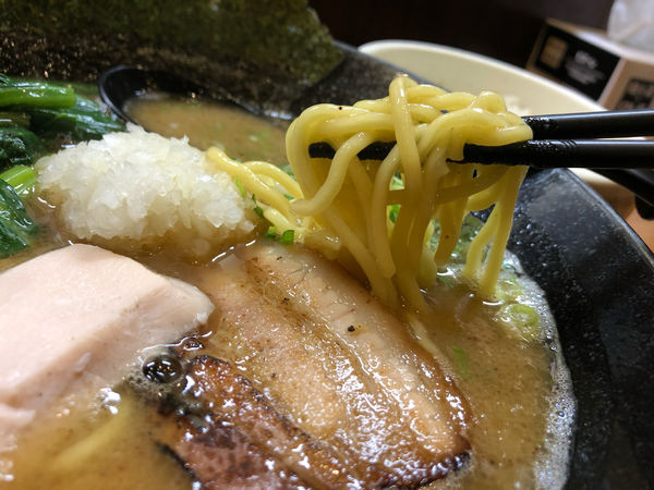 「鶏白湯らーめん　800円」@三代目麺処 「まるは」極 船橋店の写真