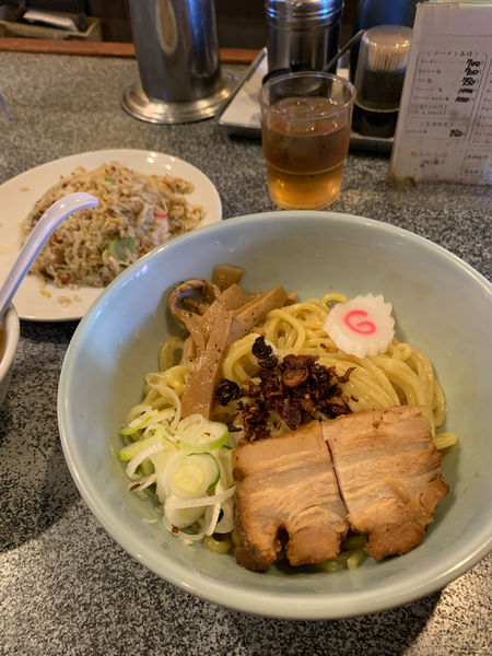 「油ラーメン半チャーハン」@あぶら〜亭 桜上水本店の写真