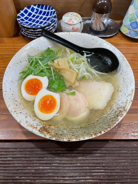 「味玉塩らぁめん」@らぁめん 高砂家の写真