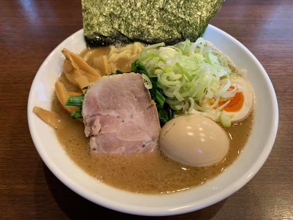 「魚介ラーメン＋味玉」@弐七家の写真