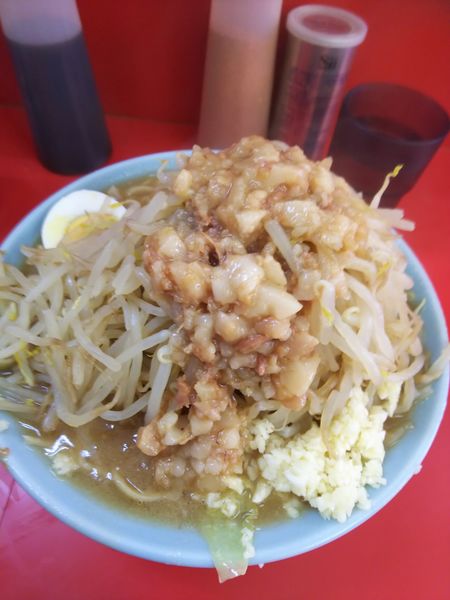 「富士丸ラーメン ブタカスアブラ 全ちょい」@ラーメン富士丸 東浦和店の写真