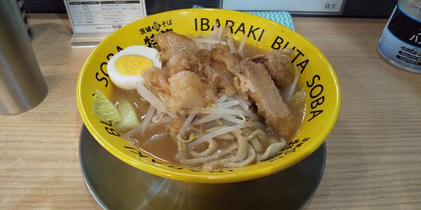 「豚そば(小)」@茨城豚そば 特龍 水戸堀町店の写真