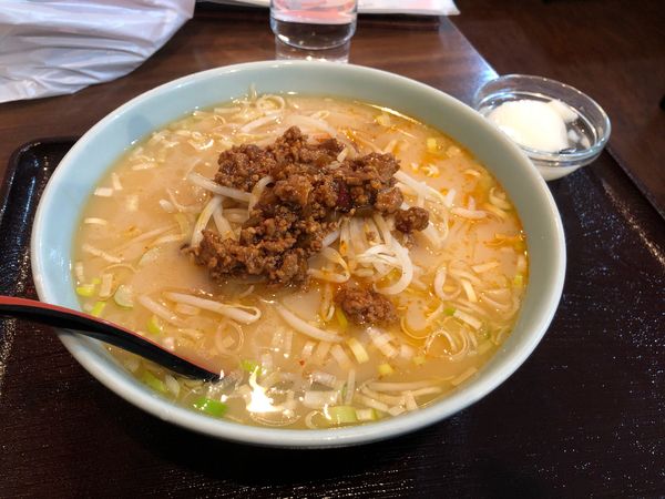 「豚骨刀削麺610円」@海華 我孫子店の写真
