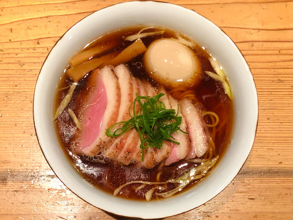 「★鴨そば 鴨ロース増し🍜¥1,300」@らぁめん鴇の写真