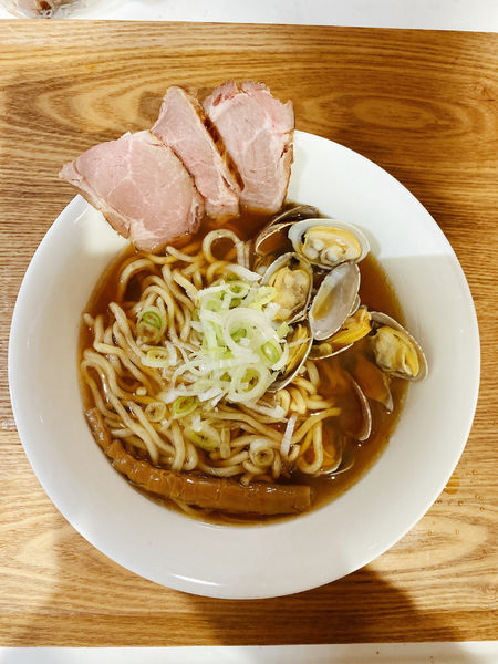 「あさりラーメン」@くそオヤジ最後のひとふりの写真
