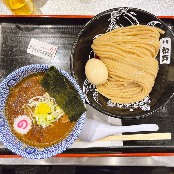 「濃厚半熟味玉つけ麺（並）」@松戸富田麺絆の写真