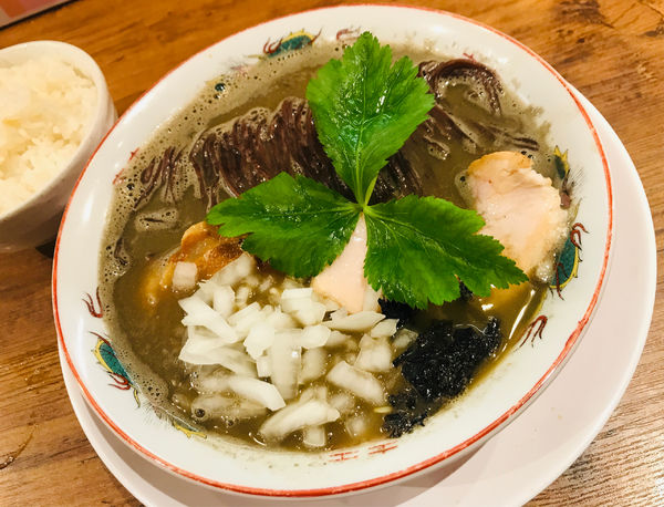「【限定】恋のスウィート煮干しハラスメント＋替玉＋半ライス」@麺屋58の写真