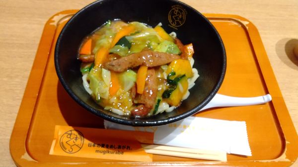 「スタミナ冷やし880円＠高円寺虎2020」@むぎくらべの写真