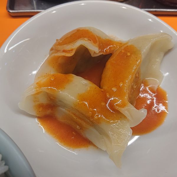 「Cセット1080円(めちゃ辛)、ニラ150円」@元祖 ニュータンタンメン本舗イソゲン 新城店の写真