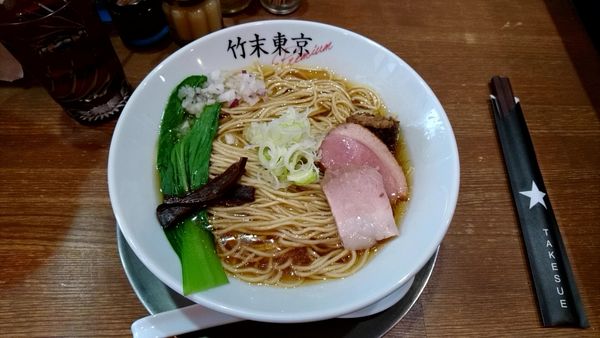 「醤油そば_900円」@竹末東京プレミアムの写真