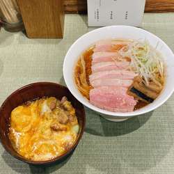 鴨らぁめん小親子丼