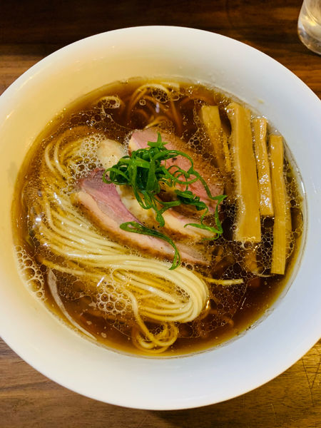 「鴨そば」@らぁめん鴇の写真