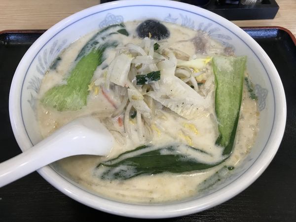 「ホワイトタンメン￥770」@升栄軒の写真