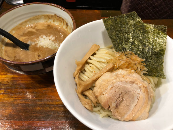 「濃魚つけ麺　醤油」@オリオン食堂の写真