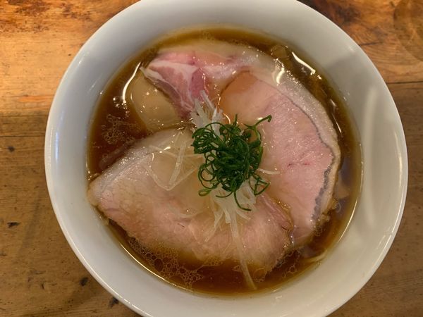 「味玉中華そば」@中華そば しば田の写真