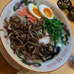 本気のトンコツラーメン　¥850+全部乗せ￥400＋味玉¥100