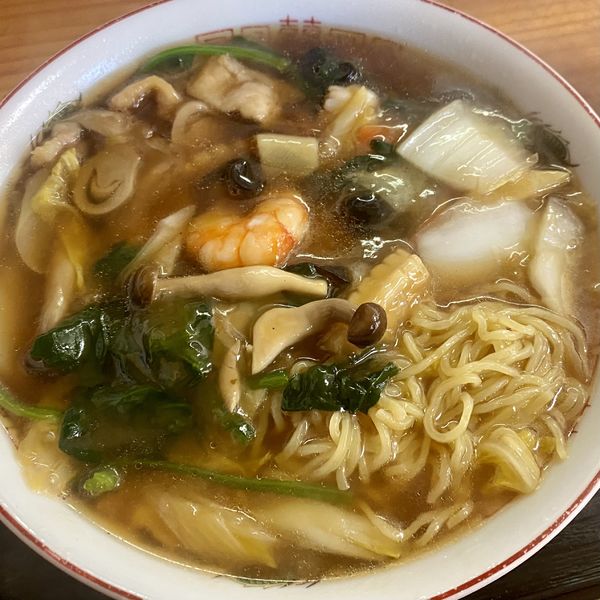 「広東めん」@中華らーめん 天宝の写真