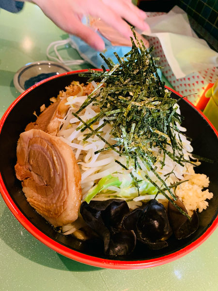 「油そば」@ラーメン107の写真