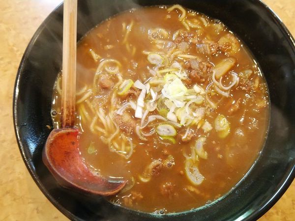 「カレーラーメン」@中華十八番の写真