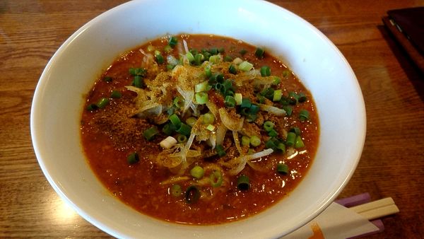 「スパイスとまとカレーラーメン 850円」@べんべら庵の写真