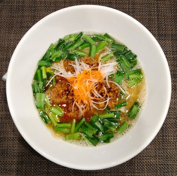 「台湾らーめん 塩【限定】＋ボンゴレ替え玉」@自家製麺ほんまの写真