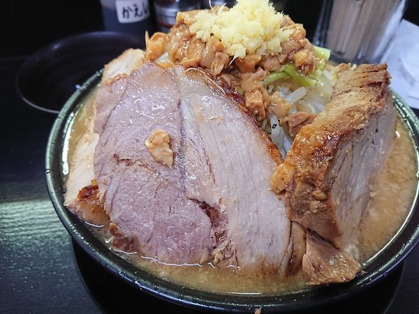 「豚wラーメン 豚1枚、大」@僕との麺の写真