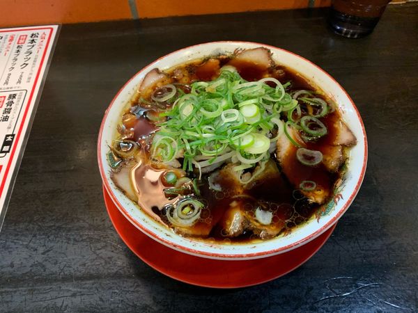 「松本ブラック」@中華そば マルキ商店の写真