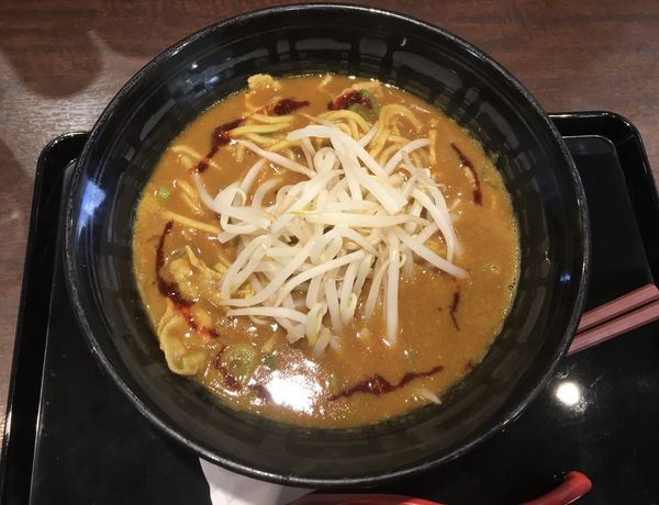 「濃厚うまこくカレーらーめん(876¥)」@カレーハウスCoCo壱番屋 つくば桜店の写真