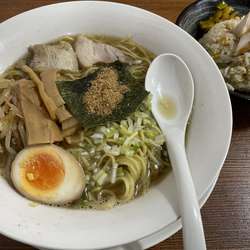 煮干し中華そば・（小）チャーハンセット