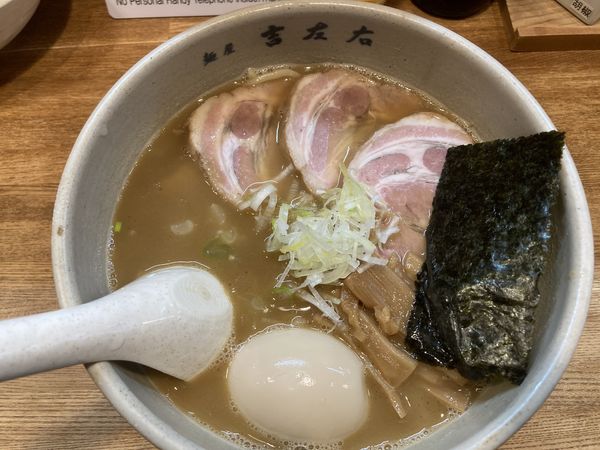 「味玉らーめん¥940+チャーシュー¥480」@麺屋吉左右の写真