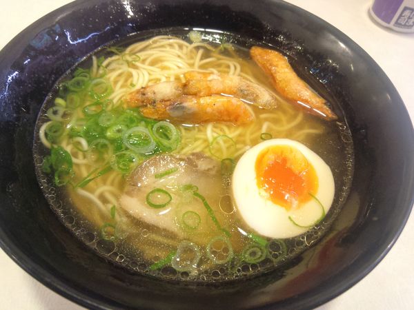 「北海魚介の塩ラーメン４１８円」@はま寿司 イオン大宮店の写真