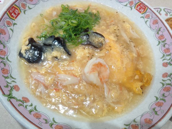 「極王天津麺７４８円」@餃子の王将 東大成店の写真