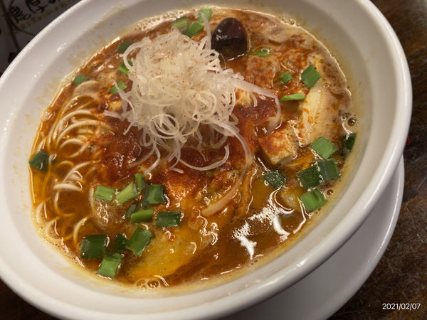 「朝天麻辣白湯麺」@拉麺一匠 DEAD OR ALIVEの写真