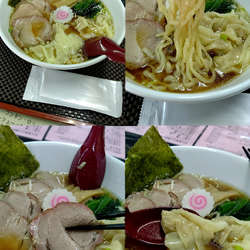 『ワンタンチャーシュー麺(¥1000)』