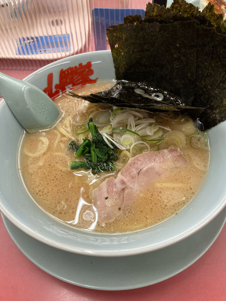 「醤油ネギラーメン海苔マシ」@ラーメン 山岡家 高崎倉賀野店の写真