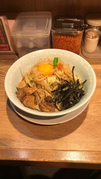 「まぜ野郎」@野郎ラーメン 錦糸町店の写真