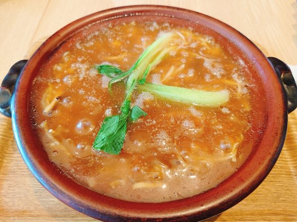 「ふかひれ土鍋麺」@紅虎餃子房 イオンモール各務原店の写真