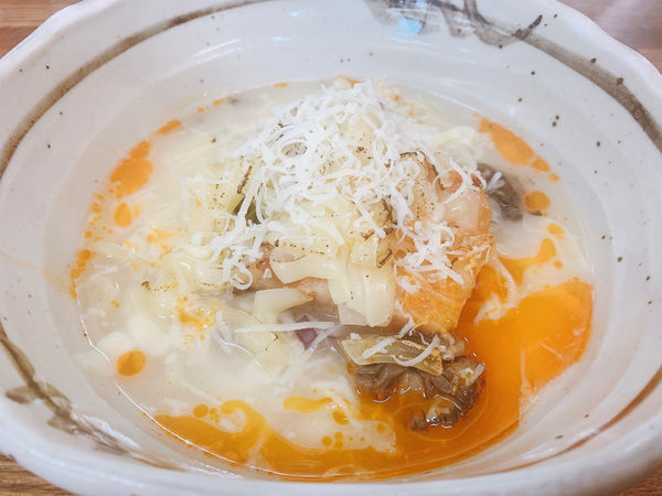 「鶏と白菜の白湯仕立てSOBA〜チーズまみれ〜」@㐂九家の写真