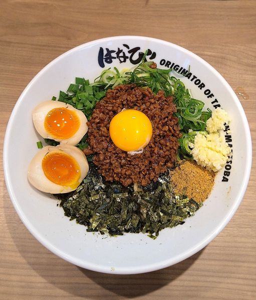 「元祖台湾まぜそば 870円＋味玉クーポン」@台湾まぜそば はなび 東海荒尾店の写真