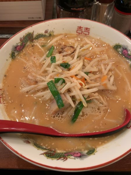 「濃厚味噌ラーメン（850円）」@麺の章 九州 とりとんの写真