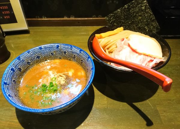 「豚骨魚介つけ麺 中盛」@麺屋 食べいろの写真